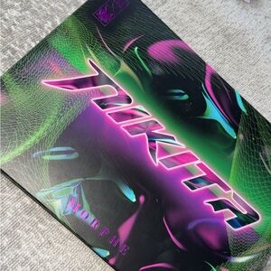 Morphe Eyeshadow Palette – Neon Purple & Green Graphic Cover